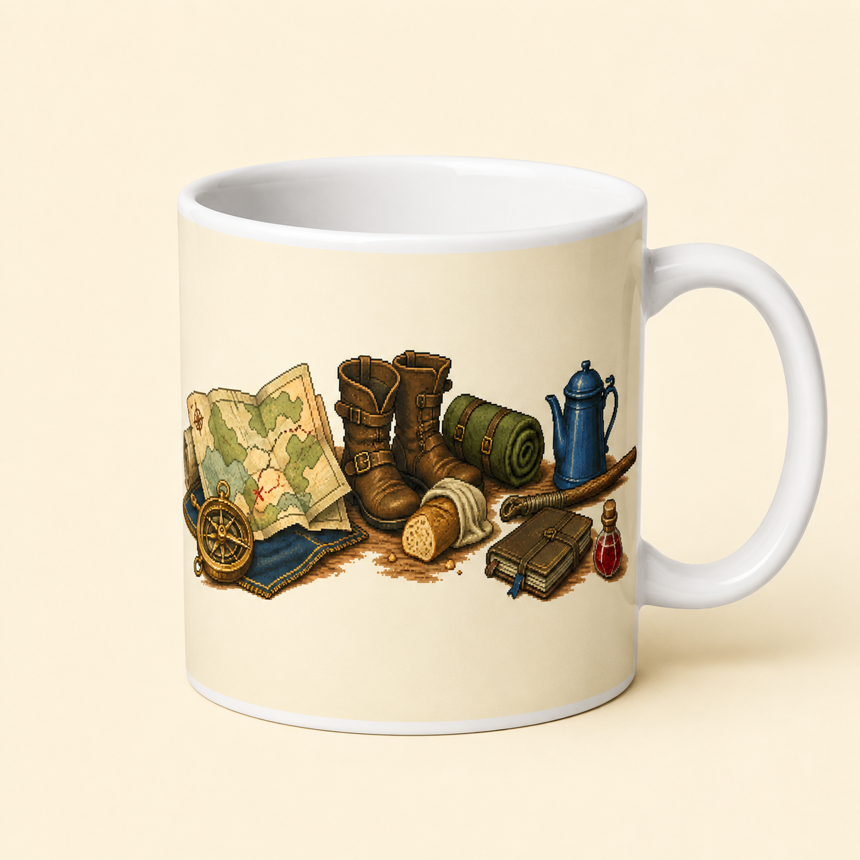 Traveler’s Inventory Mug